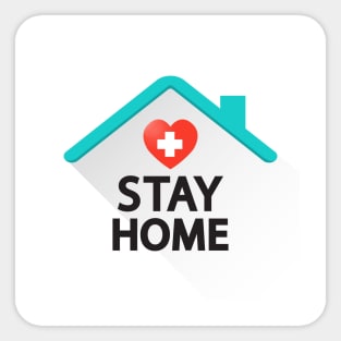 Stay home Sticker